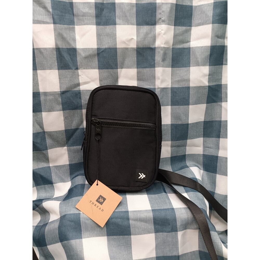 Threadwallets Crossbody Bag In Black NWT